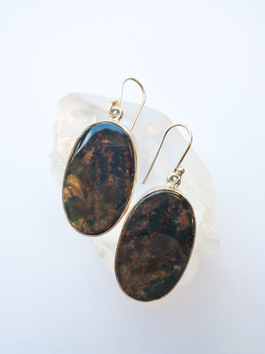 Bloodstone earrings online