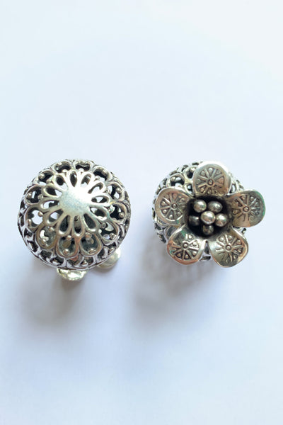 Lao Silver Earrings