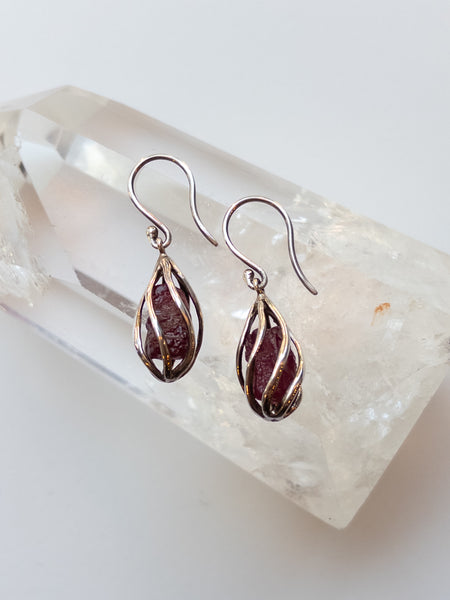 Ruby Earrings