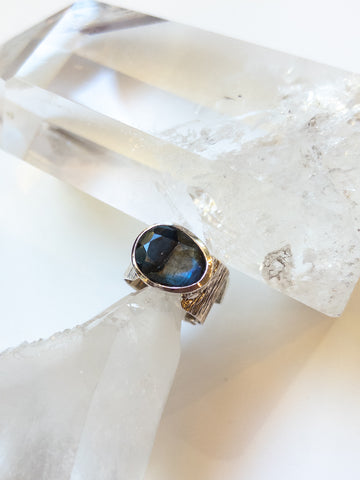 Labradorite Ring