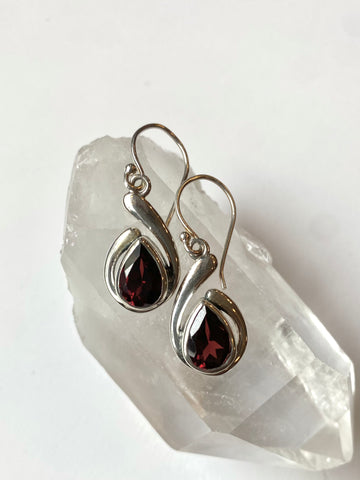 Garnet Earrings