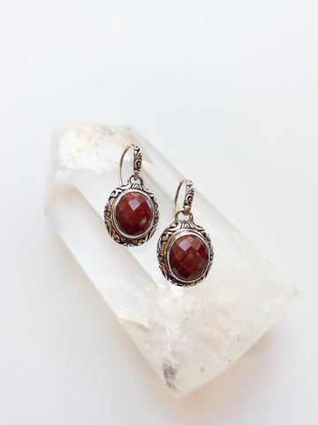 Ruby Earrings