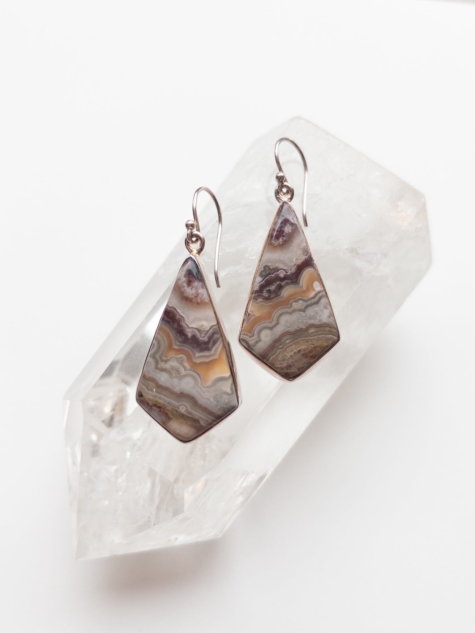 Agate Earring