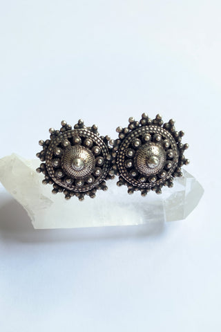 Lao Silver Earrings