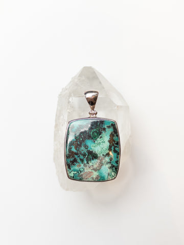 Shattuckite Pendant