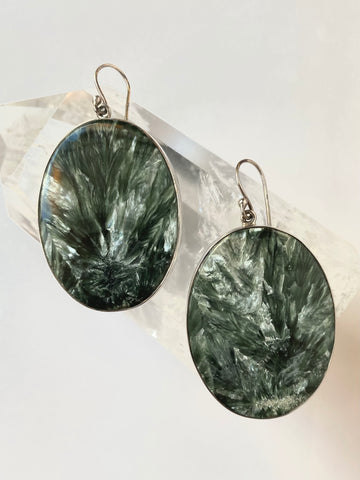 Seraphinite Earrings