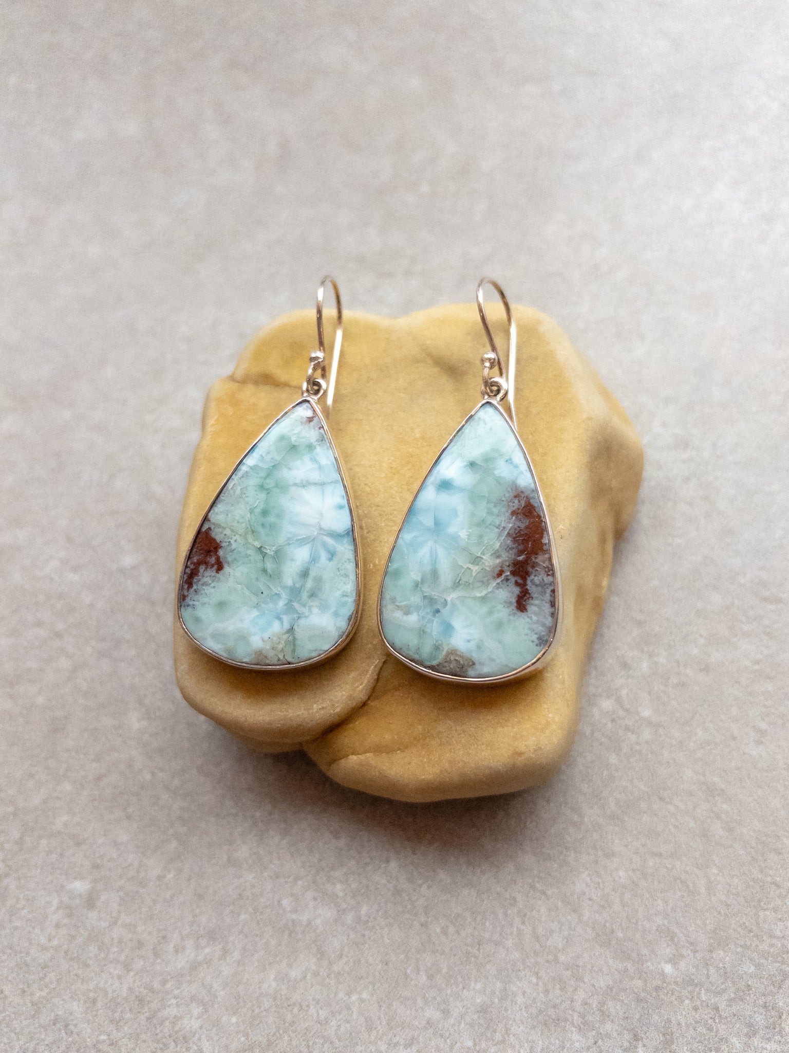Larimar Earrings