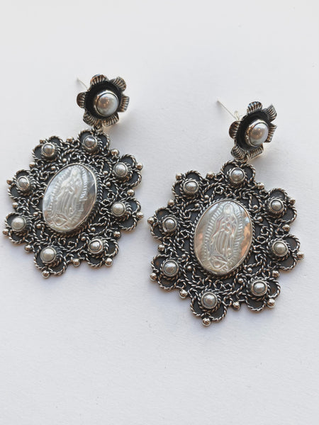 Mother Mary Earrings