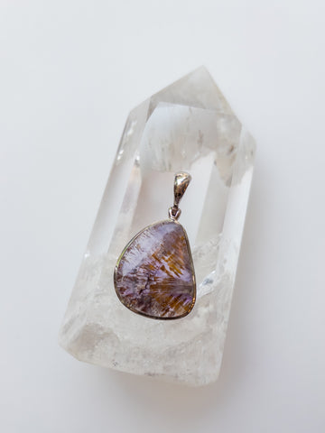 Super Seven Amethyst Pendant