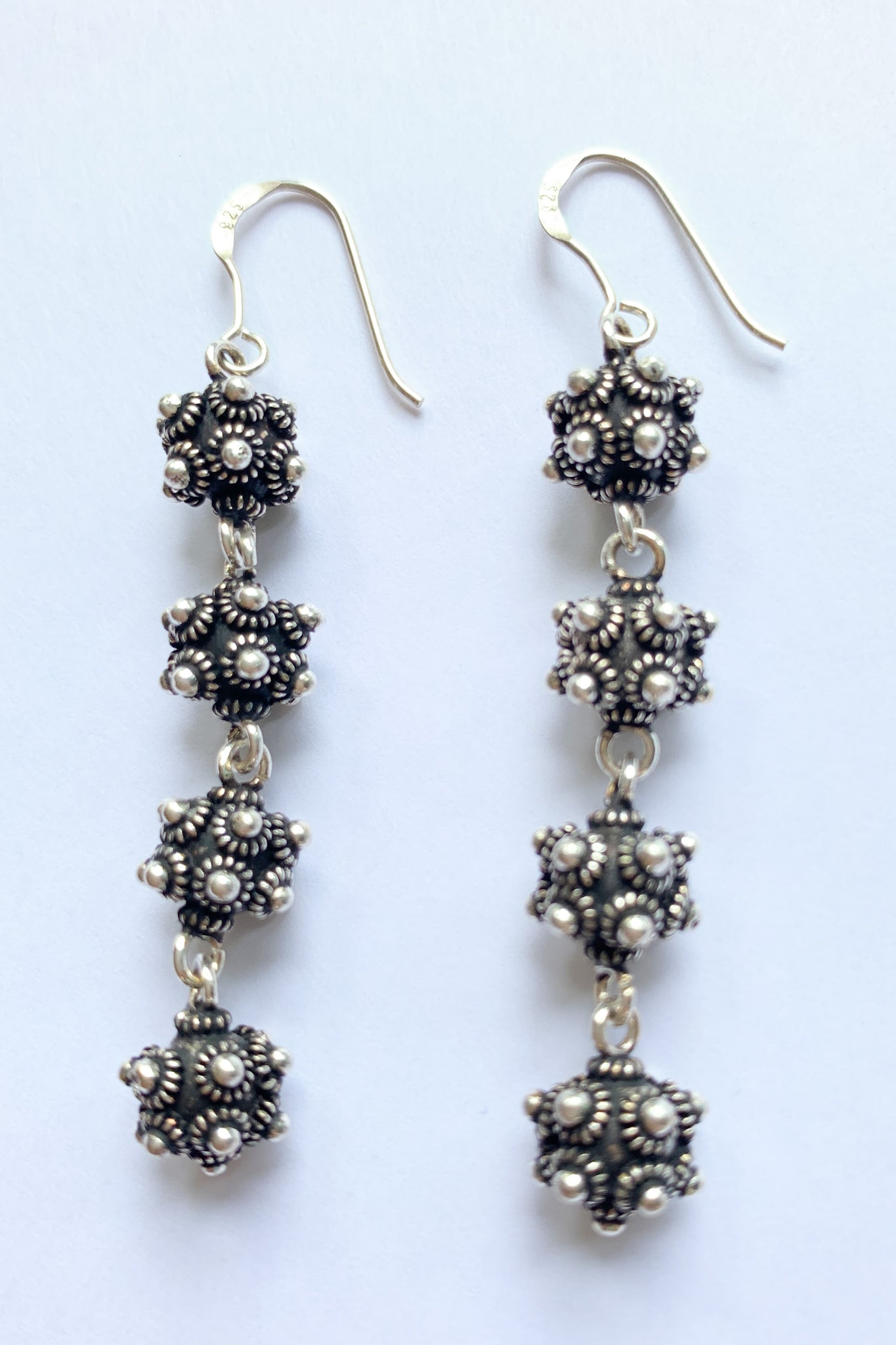 Lao Silver Earrings