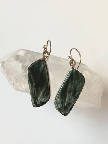 Seraphinite Earrings