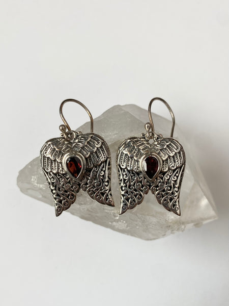 Garnet Earrings