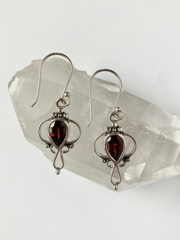 Garnet Earrings