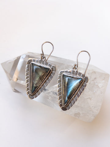 Labradorite Earrings