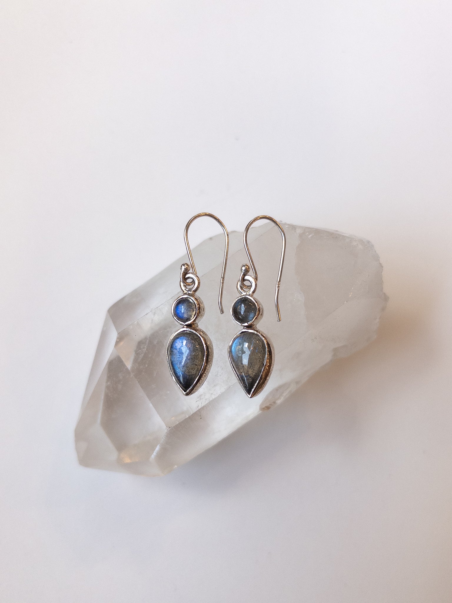 Labradorite Earrings