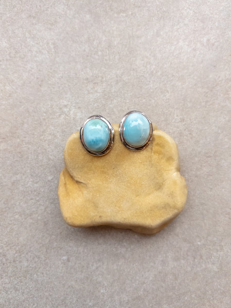 Larimar Earrings
