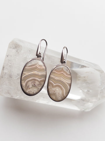 Agate Earrings