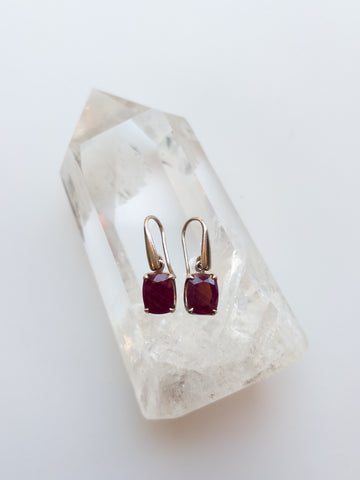 Ruby Earrings