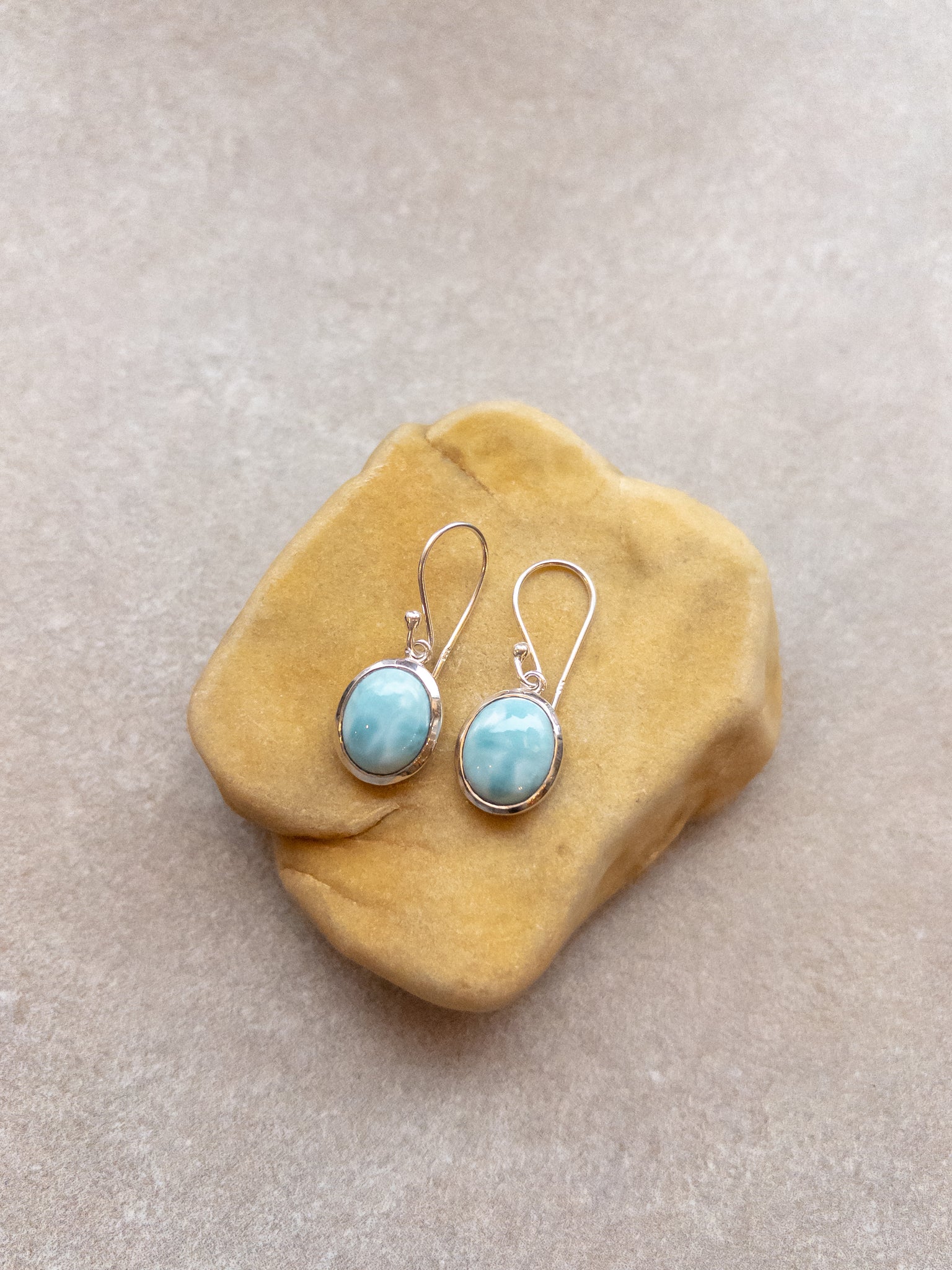 Larimar Earrings