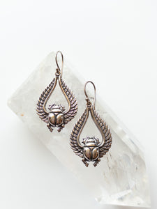 Scarab Earrings