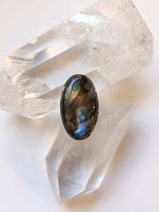 Labradorite Ring