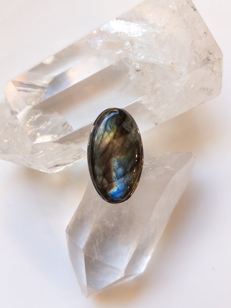 Labradorite Ring