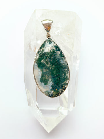 Moss Agate Pendant