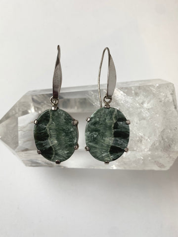 Seraphinite Earrings