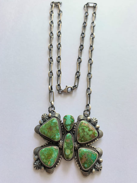 Sonoran Gold Turquoise Necklace