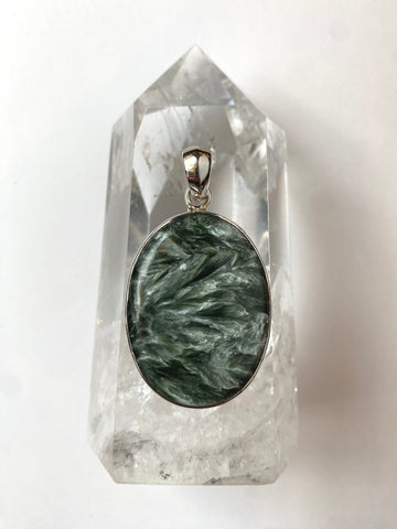 Seraphinite Pendant