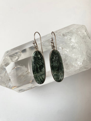 Seraphinite Earrings