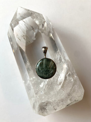 Seraphinite Pendant