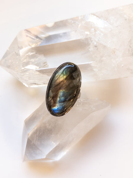 Labradorite Ring