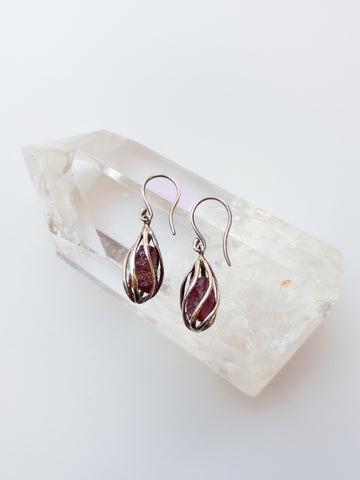 Ruby Earrings