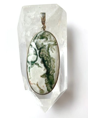 Moss Agate Pendant