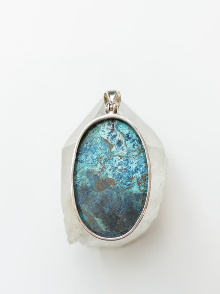 Shattuckite Pendant