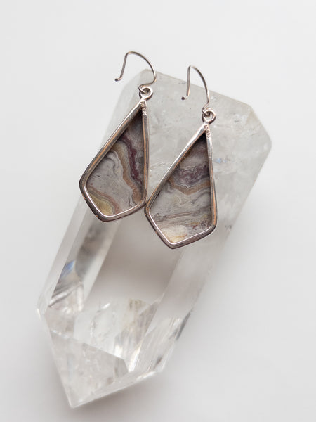 Agate Earring