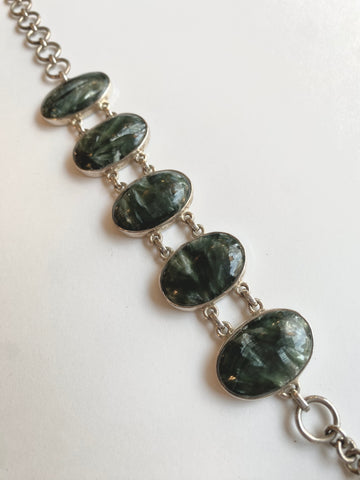 Seraphinite Bracelet