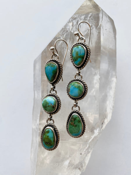 Sonoran Gold Turquoise Earrings