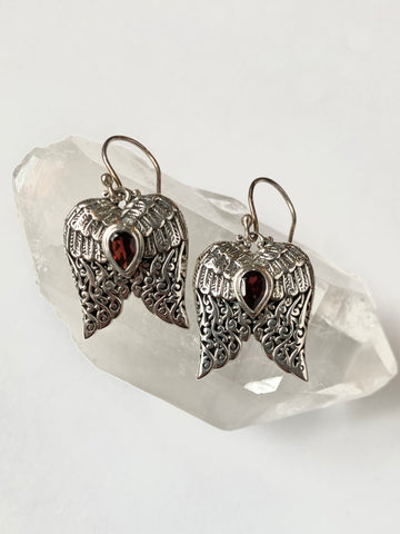 Garnet Earrings