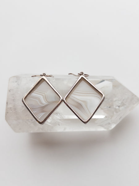 Agate Earrings