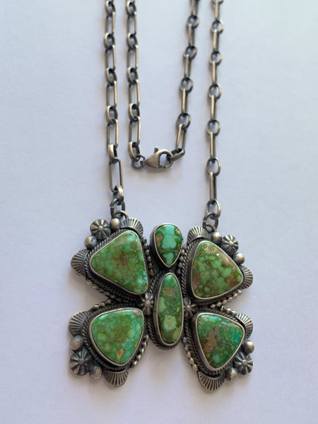 Sonoran Gold Turquoise Necklace