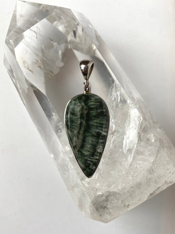 Seraphinite Pendant