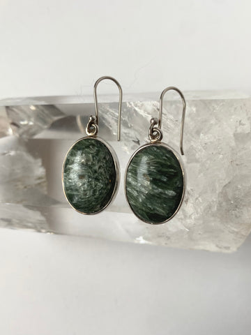 Seraphinite Earrings