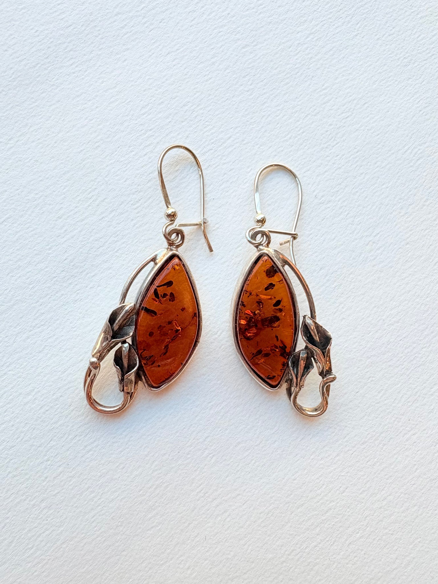 Amber Earrings
