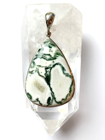 Moss Agate Pendant