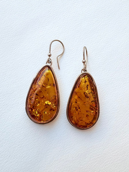 Amber Earrings