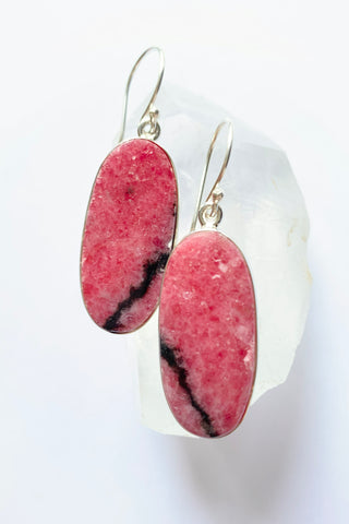 Rhodonite Earrings