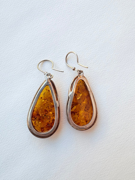 Amber Earrings
