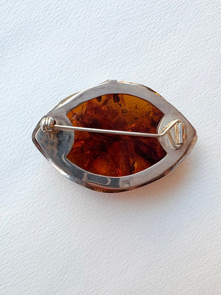 Amber Brooch